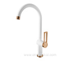 Hot Sale High Quality White Kitchen Faucets